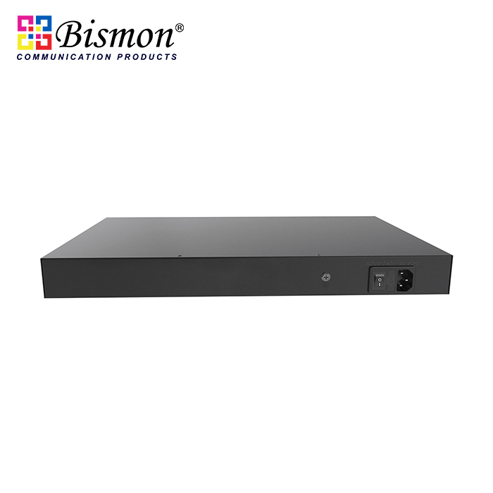 8*10/100/1000M RJ45 ports and 24*100M SFP fiber slot ports and 4*100/1000M SFP slot Managed L2